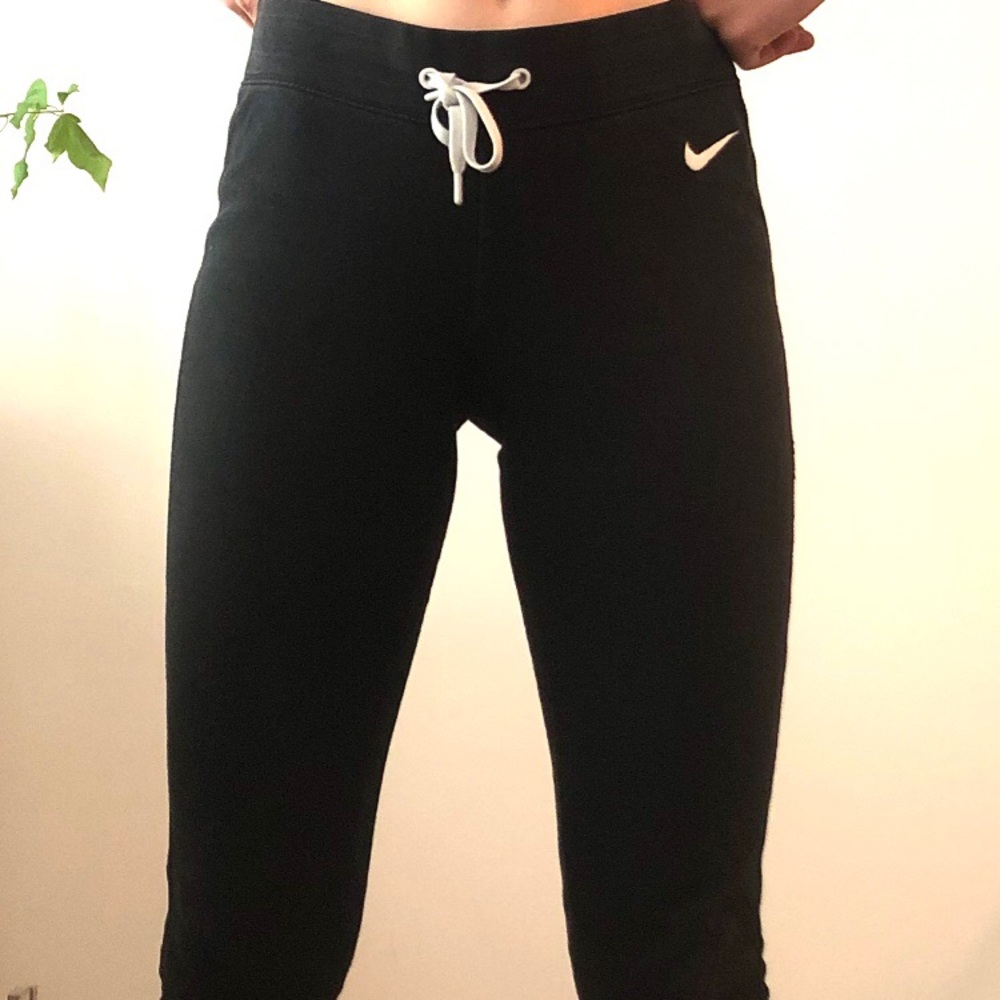 Black Nike joggers